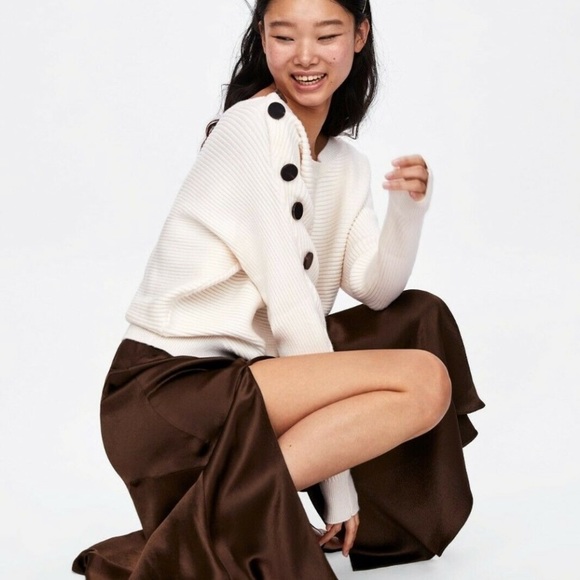 Zara Knit Ribbed Sweater - Picture 2 of 7